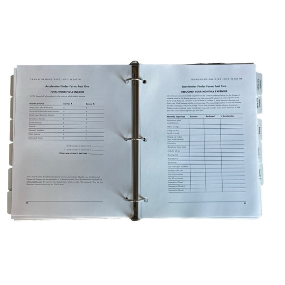 Transforming Debt into Wealth System Manual John M Cummuta Reference Book - Picture 4 of 6